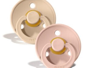 BIBS color čiulptukų rinkinys | Vanilla & Blush | 6-18 mėn